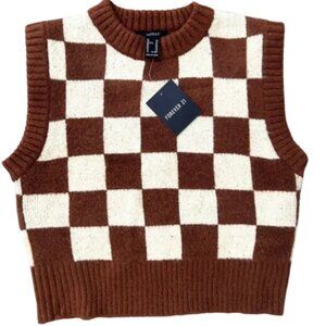 Patterned Sweater Vest Forever 21